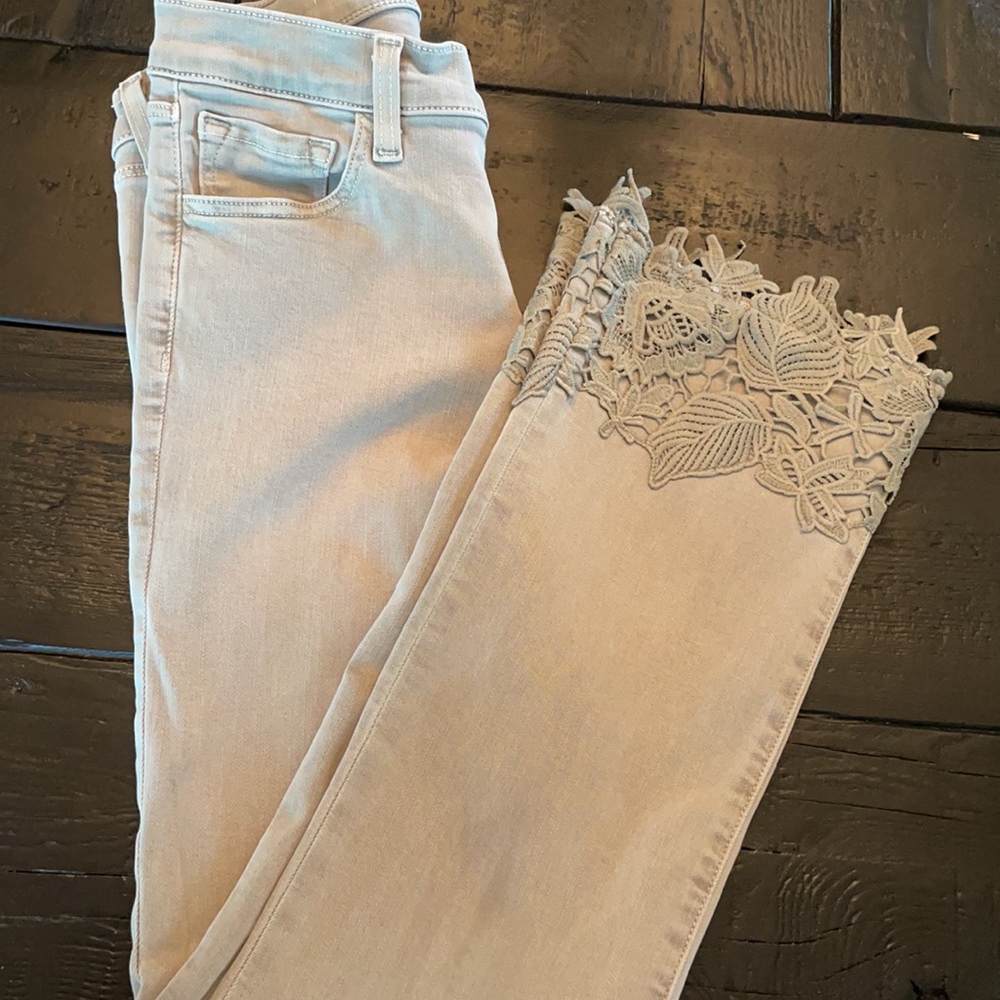 J Brand sage colored jeans